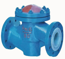 銷襯氟H41F4/46臥式止回閥與臥式全貫流泵 襯氟止回閥廠家的綜合解析